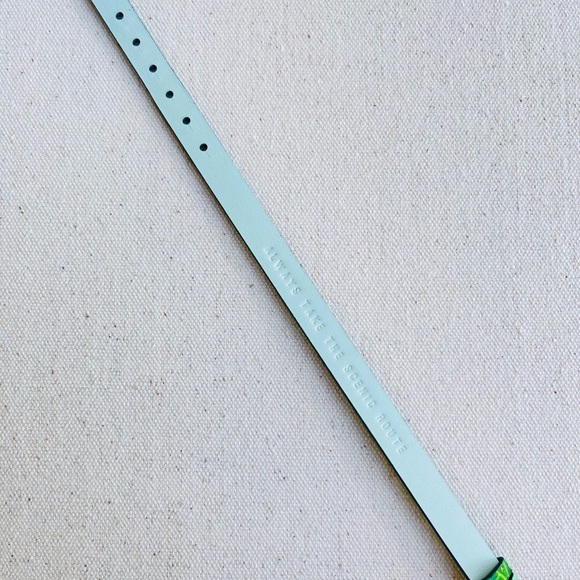 *Green Palm Band* Bracelet KEEP COLLECTIVE Retired for Charms - Picture 3 of 3